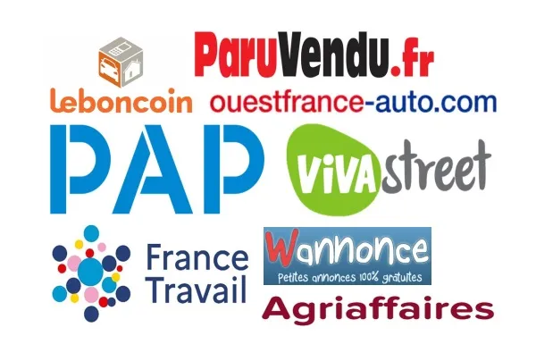 Логотипи најбољих сајтова за мале огласе у Француској