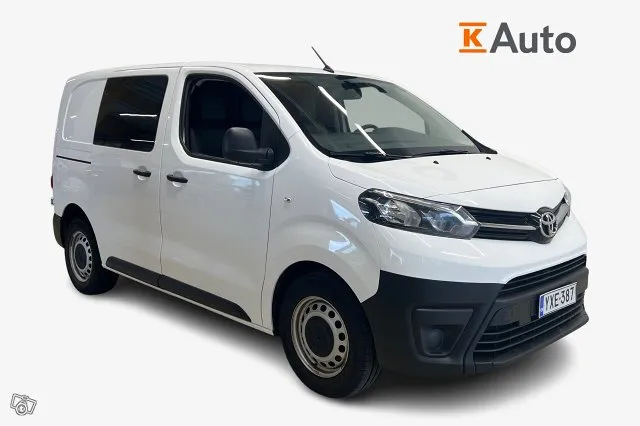 Toyota Proace Compact 1,5 D 100* ALV | Webasto | Pariovet | Liukuoven lasi | 2xRenkaat Image 1